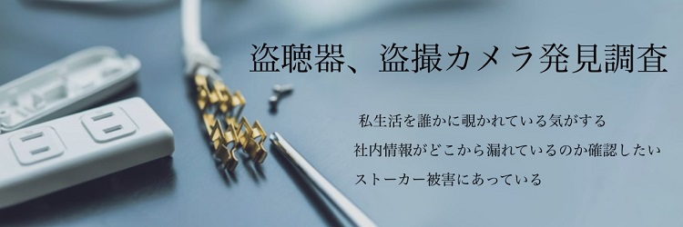 盗聴、盗撮調査